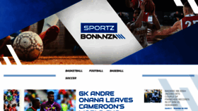 What Sportzbonanza.com website looked like in 2022 (1 year ago)