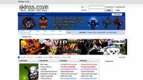 What Skin55.com website looked like in 2022 (1 year ago)