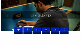 What Smartz.iobm.edu.pk website looked like in 2022 (1 year ago)