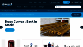 What Seaware.co.uk website looked like in 2022 (2 years ago)