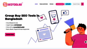 What Seotoolbd.com website looked like in 2022 (1 year ago)