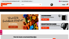 What Smartwatchbanden.nl website looked like in 2022 (1 year ago)