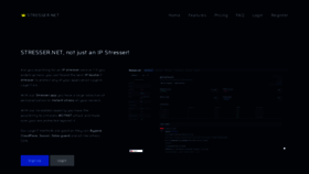 What Stresser.net website looked like in 2022 (1 year ago)