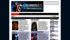 What Streamworld.ws website looked like in 2022 (1 year ago)
