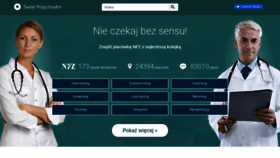 What Swiatprzychodni.pl website looked like in 2022 (1 year ago)