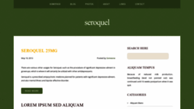What Seroqueltabs.com website looked like in 2022 (1 year ago)