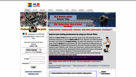 What Soccer-picks.org website looked like in 2022 (2 years ago)