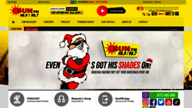 What Sunfm.lk website looked like in 2022 (1 year ago)