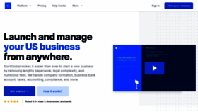 What Startglobal.co website looked like in 2022 (2 years ago)