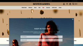 What Scotch-soda.com.au website looked like in 2022 (1 year ago)