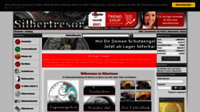 What Silbertresor.de website looked like in 2022 (1 year ago)