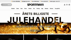 What Sportmann.no website looked like in 2022 (3 years ago)