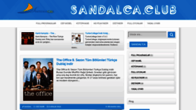 What Sandalca.com website looked like in 2022 (1 year ago)