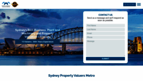 What Sydneypropertyvaluation.com.au website looked like in 2022 (1 year ago)