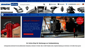 What Sautershop.de website looked like in 2022 (1 year ago)
