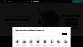 What Skillboxes.com website looked like in 2022 (1 year ago)