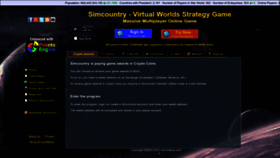 What Simcountry.com website looked like in 2022 (1 year ago)