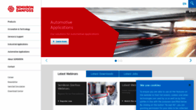 What Semikron-danfoss.com website looked like in 2022 (1 year ago)