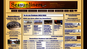 What Seasunliners.dk website looked like in 2022 (1 year ago)