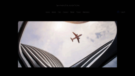 What Skyhavenaviation.com website looked like in 2022 (1 year ago)