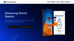 What Samsungsmartswitch.org website looked like in 2022 (1 year ago)