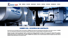 What Summercool.com.br website looked like in 2022 (3 years ago)