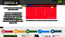 What Sedputumayo.gov.co website looked like in 2022 (1 year ago)