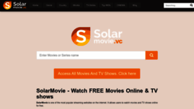 What Solarmovie.vc website looked like in 2022 (1 year ago)