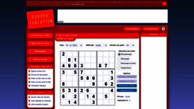 What Sudoku-evolution.com website looked like in 2022 (1 year ago)