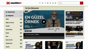 What Sosyaldoku.tv website looked like in 2022 (1 year ago)