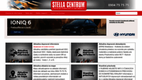 What Stellacentrum.sk website looked like in 2022 (1 year ago)