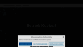 What Schornsteinfegermeister-kuckert.de website looked like in 2022 (1 year ago)