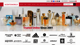 What Scentsworld.com website looked like in 2022 (1 year ago)