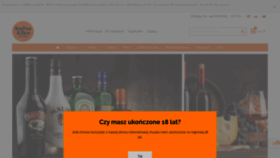 What Superalko.pl website looked like in 2022 (1 year ago)