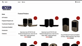 What Scyanelectronics.com website looked like in 2022 (3 years ago)