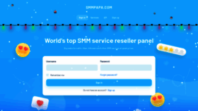What Smmpapa.com website looked like in 2022 (1 year ago)