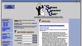 What Scguild.com website looked like in 2022 (1 year ago)