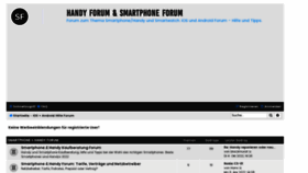 What Smartphoneforum.de website looked like in 2022 (1 year ago)