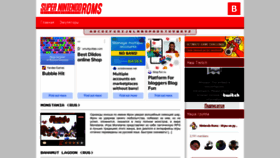 What Snesroms.ru website looked like in 2022 (1 year ago)