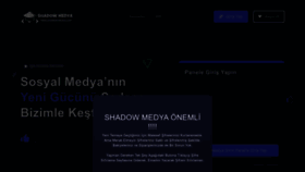 What Shadowmedya.com website looked like in 2022 (1 year ago)