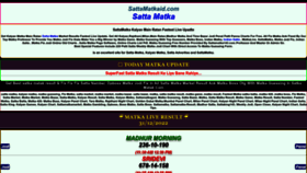 What Sattamatkaid.com website looked like in 2022 (1 year ago)