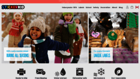 What Stickerkid.ca website looked like in 2023 (1 year ago)