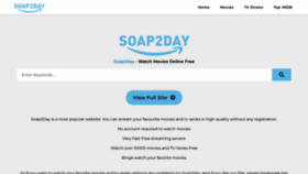 What Soap2dayfree.net website looked like in 2023 (1 year ago)