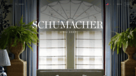 What Schumacher.com website looked like in 2023 (1 year ago)