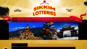 What Sikkimlotteries.in website looked like in 2023 (1 year ago)