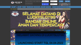 What Selalulucky99.digital website looked like in 2023 (1 year ago)