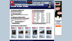 What Studenten-wohnung.de website looked like in 2023 (1 year ago)