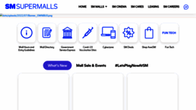 What Smsupermalls.com website looked like in 2023 (1 year ago)