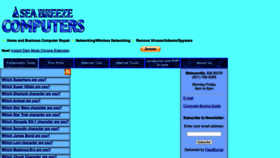 What Seabreezecomputers.com website looked like in 2023 (1 year ago)