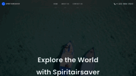 What Spiritairsaver.com website looked like in 2023 (1 year ago)